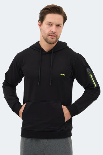 Slazenger OZZY Men's Sweatshirt Black - Thumbnail