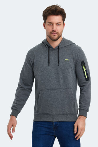 Slazenger OZZY Men's Sweatshirt Dark Gray - Thumbnail