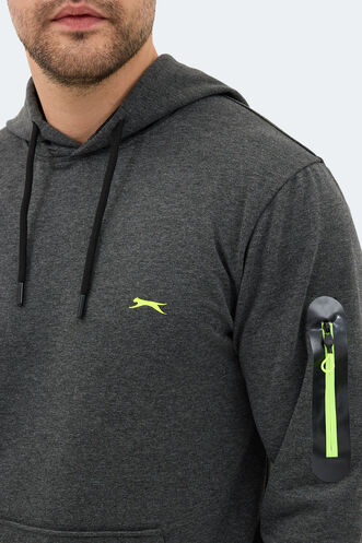 Slazenger OZZY Men's Sweatshirt Dark Gray - Thumbnail