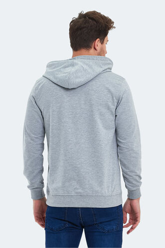 Slazenger OZZY Men's Sweatshirt Gray - Thumbnail