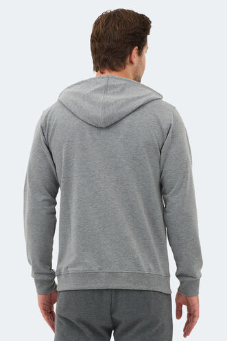 Slazenger OZZY Men's Sweatshirt Gray - Thumbnail