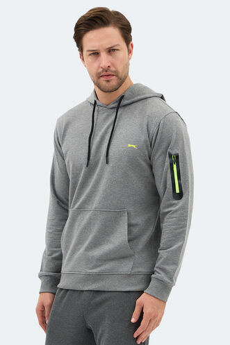 Slazenger OZZY Men's Sweatshirt Gray - Thumbnail