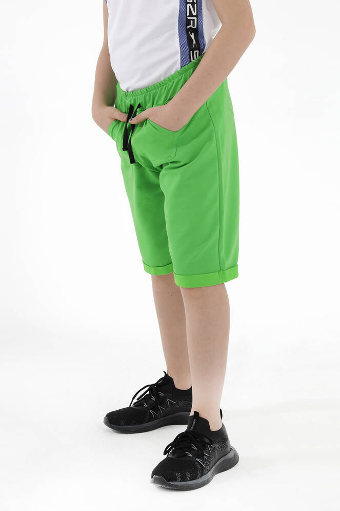 Slazenger PAGE Erkek Çocuk Şort Yeşil