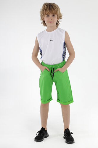 Slazenger PAGE Boys' Shorts Green - Thumbnail