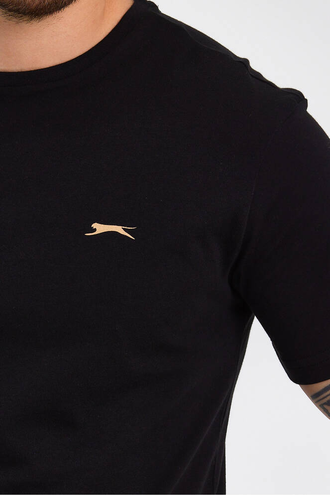 Slazenger PAINT Men's Short Sleeve T-Shirt Black