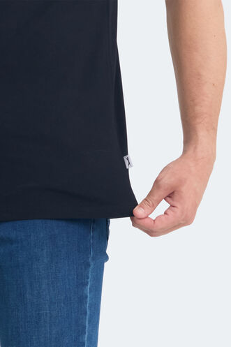 Slazenger PALLU Men's T-Shirt Black - Thumbnail