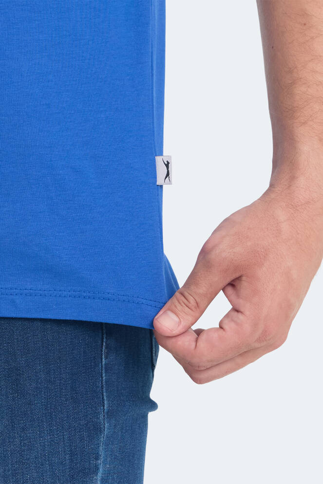 Slazenger PALLU Men's T-Shirt Saks Blue