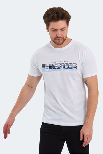 Slazenger PALLU Men's T-Shirt White - Thumbnail