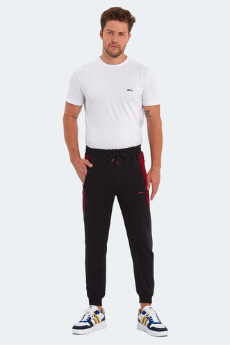 Slazenger PALM Men's Sweatpants Black - Thumbnail