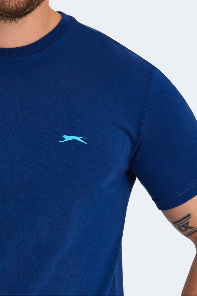 Slazenger PANCO I Erkek Indigo Tişört