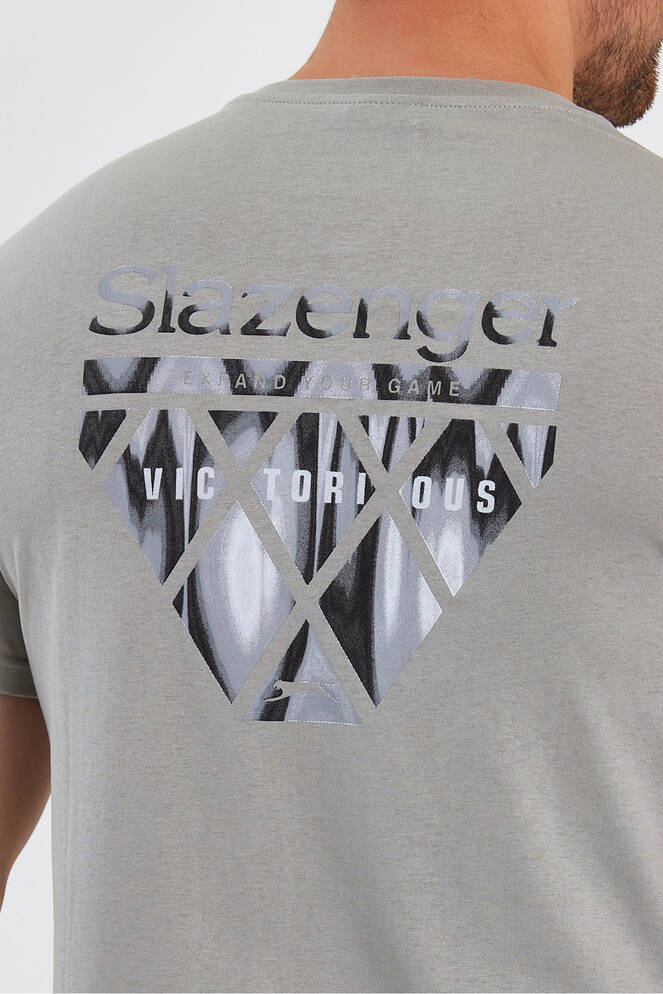 Slazenger PANCO Men's Short Sleeve T-Shirt Gray