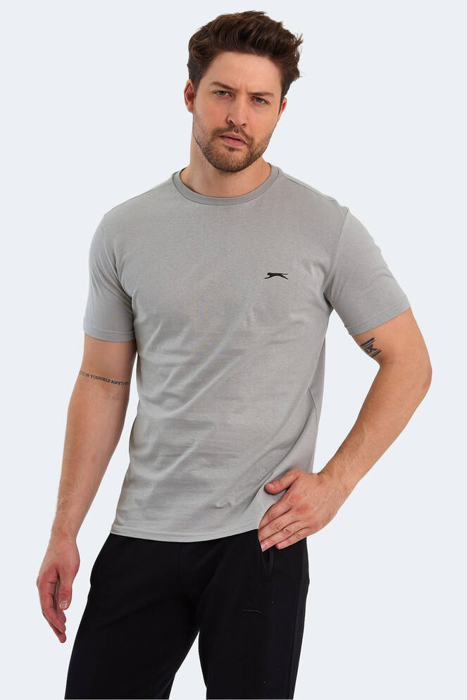 Slazenger PANCO Men's Short Sleeve T-Shirt Gray