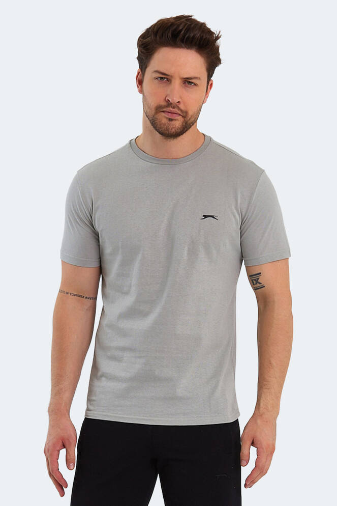 Slazenger PANCO Men's Short Sleeve T-Shirt Gray