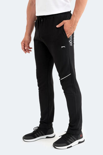 Slazenger PAPA Men's Sweatpants Bottoms Black - Thumbnail