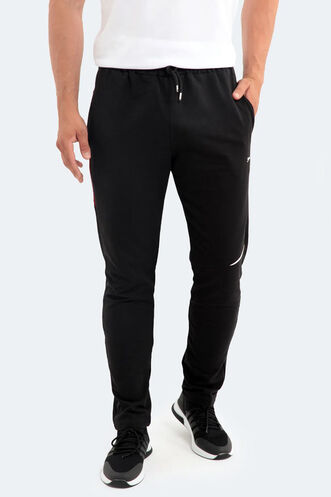 Slazenger PAPA Men's Sweatpants Bottoms Black - Thumbnail