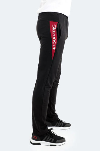 Slazenger PAPA Men's Sweatpants Bottoms Black - Thumbnail