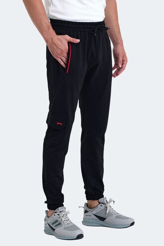 Slazenger PARI Men's Sweatpants Black - Thumbnail