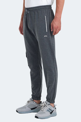 Slazenger - Slazenger PARI Men's Sweatpants Dark Gray