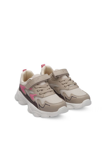Slazenger PARIS Girls' Sneaker Beige - Thumbnail