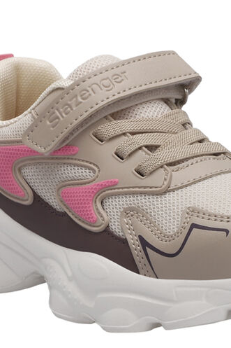 Slazenger PARIS Girls' Sneaker Beige - Thumbnail