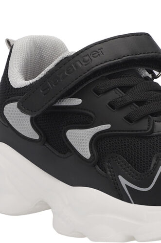 Slazenger PARIS Unisex Kids' Sneaker Black - Thumbnail
