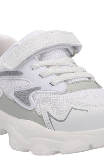 Slazenger PARIS Unisex Kids' Sneaker White - Thumbnail