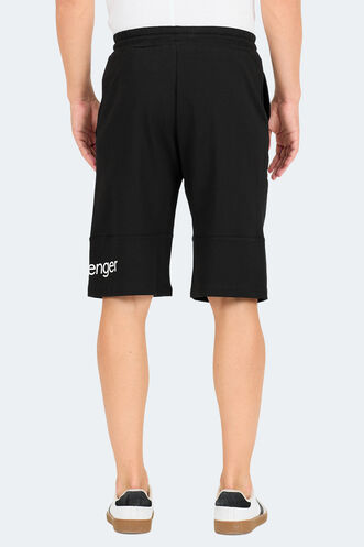 Slazenger PARISONER IN Erkek Cepli Kapri Siyah Şort - Thumbnail