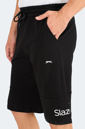 Slazenger PARISONER IN Erkek Cepli Kapri Siyah Şort - Thumbnail