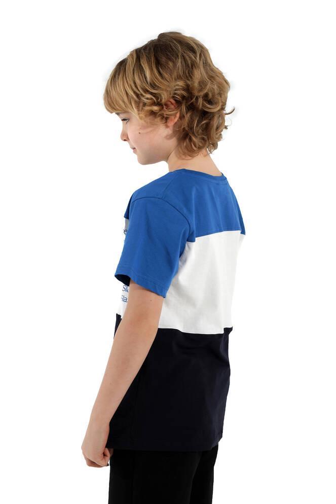 Slazenger PARS Erkek Çocuk Kısa Kollu T-Shirt Saks Mavi
