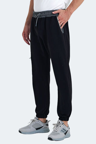 Slazenger - Slazenger PARTNER Men's Sweatpants Black