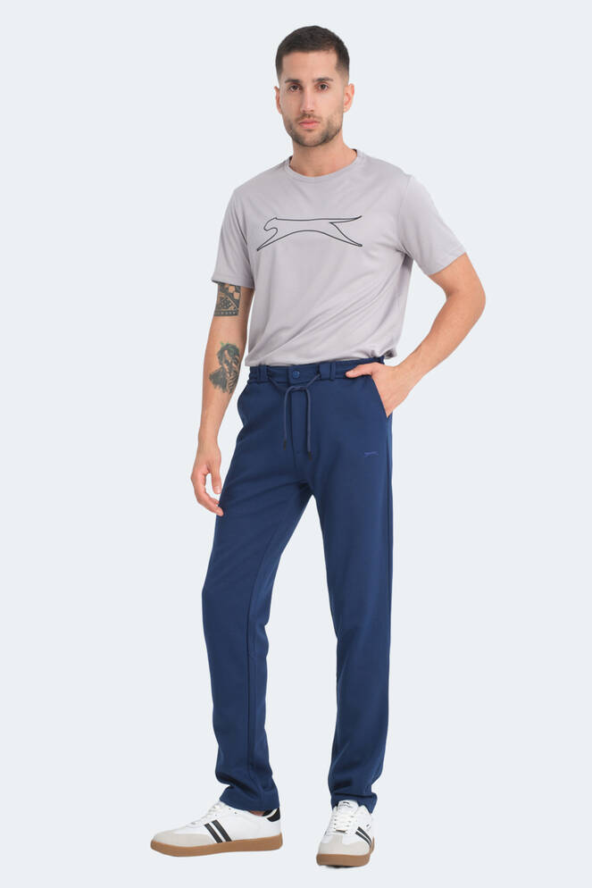 Slazenger PARTY Men's Tracksuit Bottoms Sax Blue