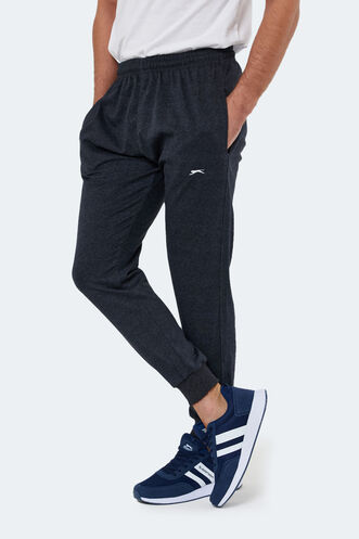 Slazenger PARVISTA Men's Tracksuit Bottoms Dark Grey - Thumbnail