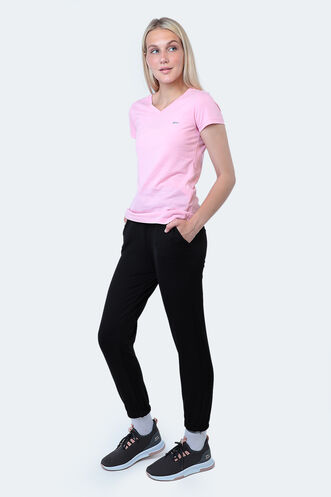 Slazenger PASSTORAL Women's Sweatpants Black - Thumbnail