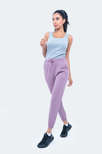 Slazenger PASSTORAL Women's Sweatpants Pink - Thumbnail