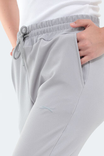 Slazenger PASSTORAL Women's Sweatpants Gray - Thumbnail