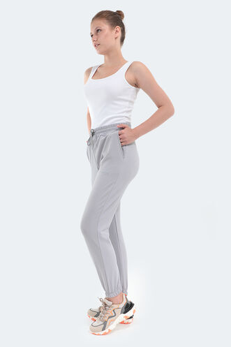 Slazenger PASSTORAL Women's Sweatpants Gray - Thumbnail