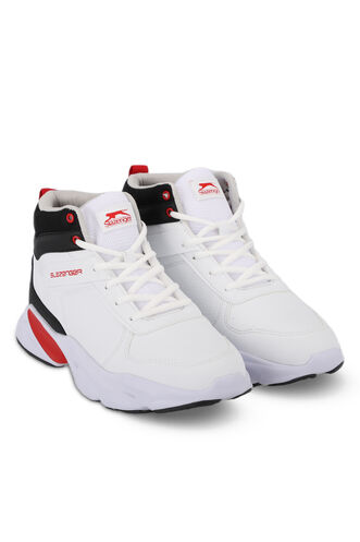Slazenger PATTERN Sneaker Erkek Ayakkabı Beyaz - Kırmızı - Thumbnail