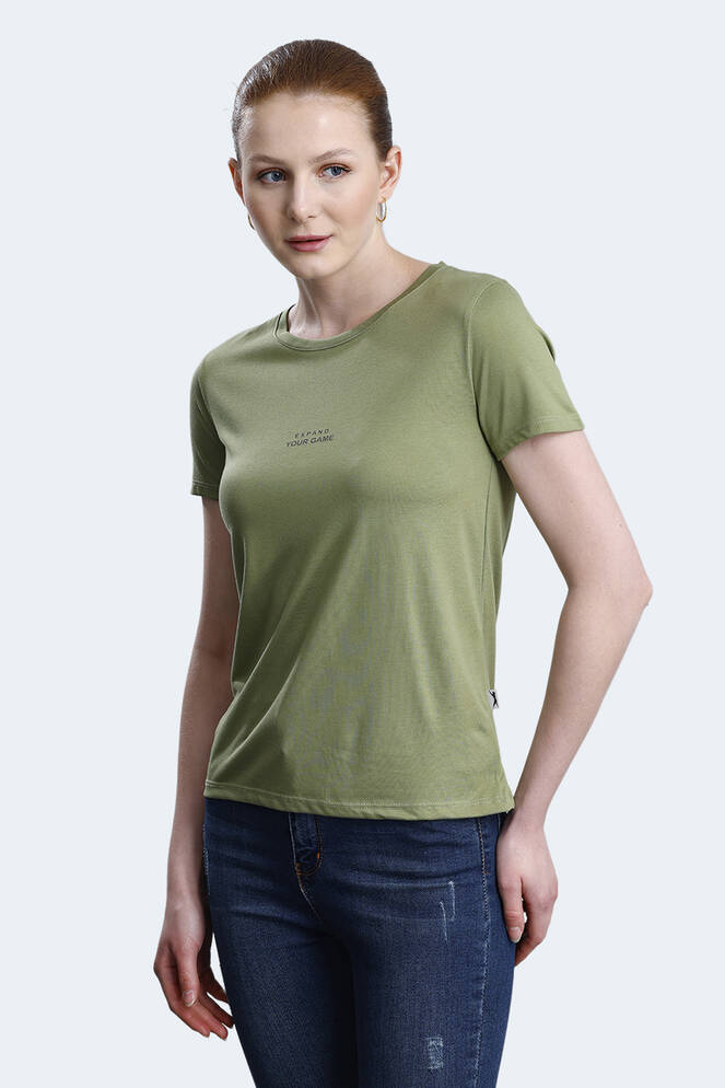 Slazenger PAYTONS Kadın Tişört Açık Yeşil