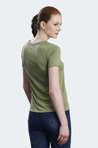 Slazenger PAYTONS Kadın Tişört Açık Yeşil - Thumbnail