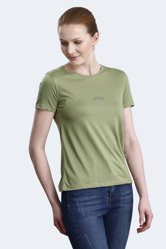 Slazenger PAYTONS Kadın Tişört Açık Yeşil