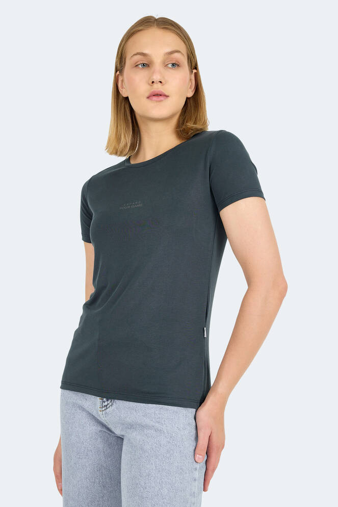 Slazenger PAYTONS Kadın Tişört Antrasit