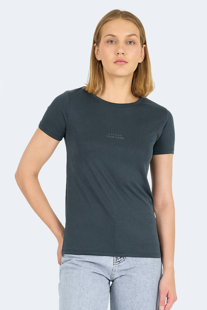 Slazenger PAYTONS Kadın Tişört Antrasit