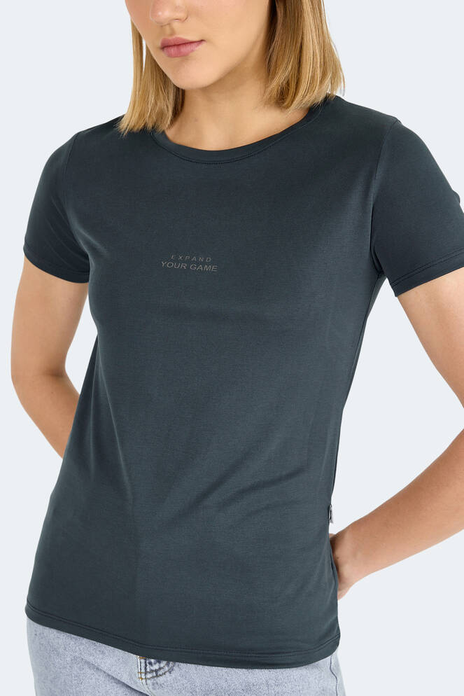 Slazenger PAYTONS Kadın Tişört Antrasit