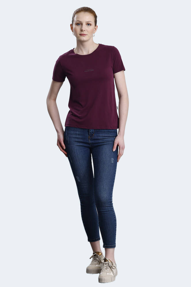 Slazenger PAYTONS Kadın Tişört Mürdüm