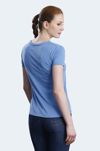Slazenger PAYTONS Women's T-shirt Blue - Thumbnail