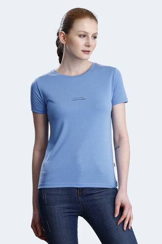 Slazenger PAYTONS Women's T-shirt Blue - Thumbnail