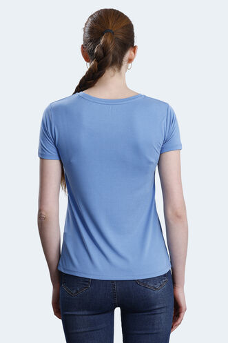 Slazenger PAYTONS Women's T-shirt Blue - Thumbnail