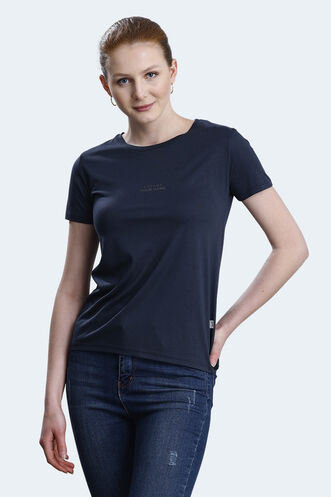 Slazenger PAYTONS Women's T-shirt Dark Grey - Thumbnail