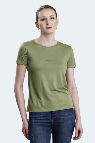 Slazenger PAYTONS Women's T-shirt Light Green - Thumbnail