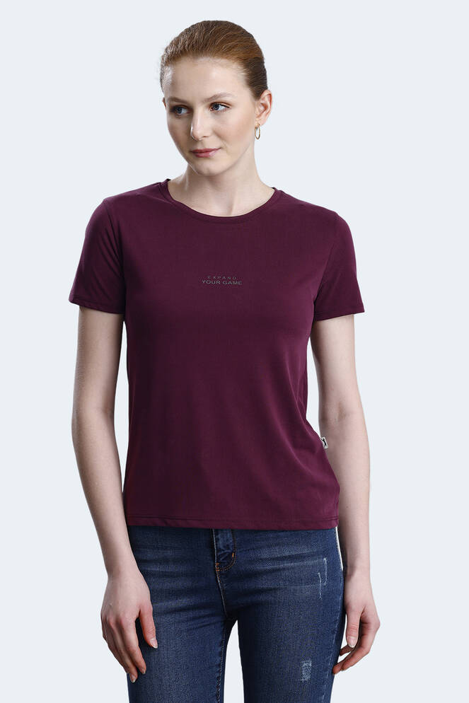 Slazenger PAYTONS Women's T-shirt Burgundy